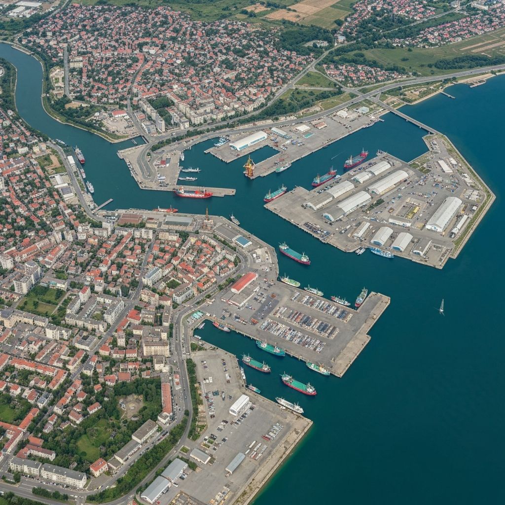Port of Constanta Location