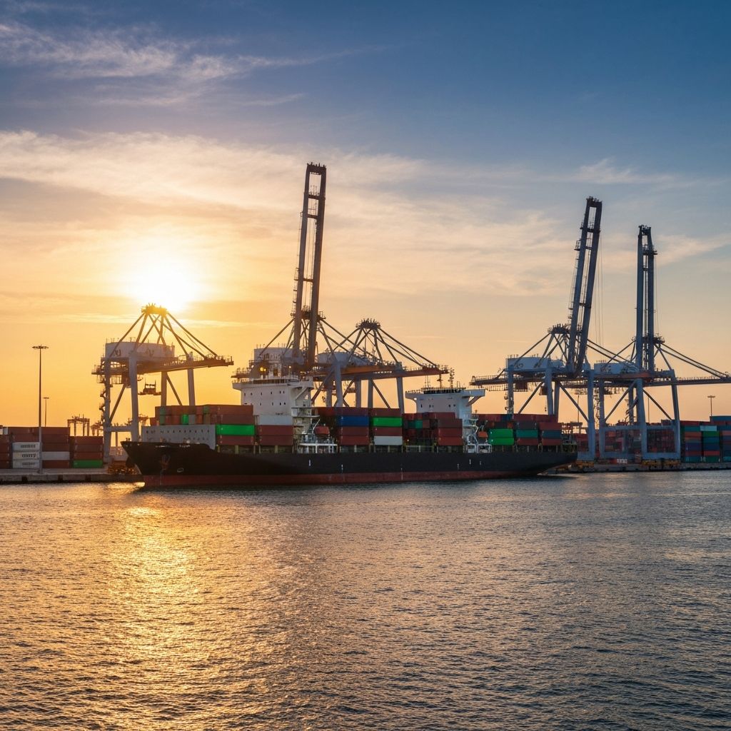 Port of Constanța cargo operations